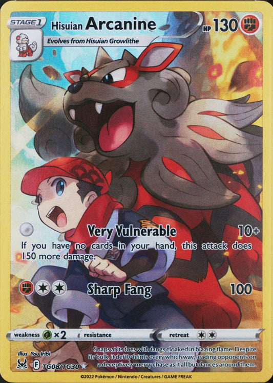 Hisuian Arcanine TG08/TG30