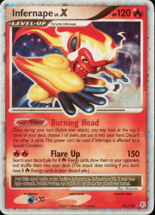 Infernape Lv. X #121/130