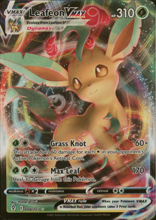 Leafeon Vmax 008/203