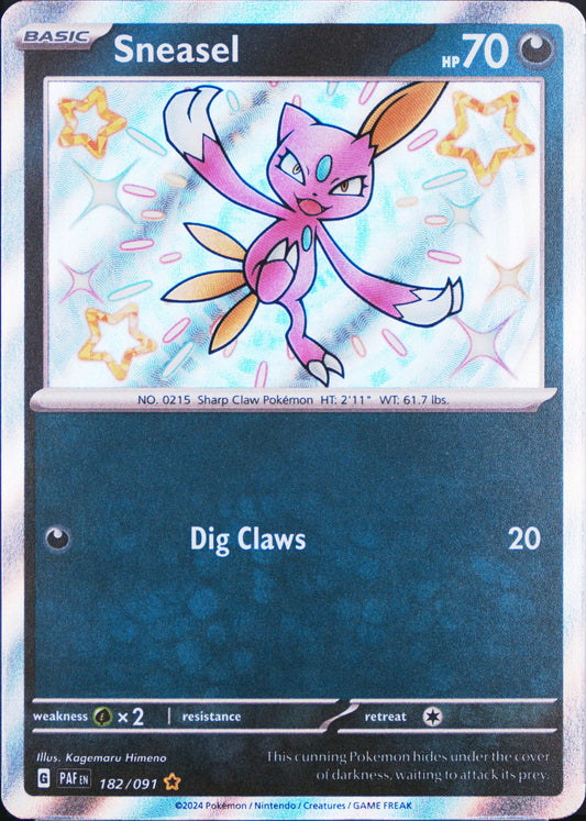 Shiny Sneasel 182/091