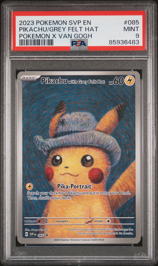 Pikachu with Grey Felt Hat #85 Promo