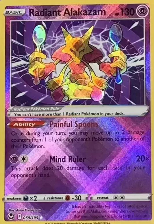 Radiant Alakazam 059/195